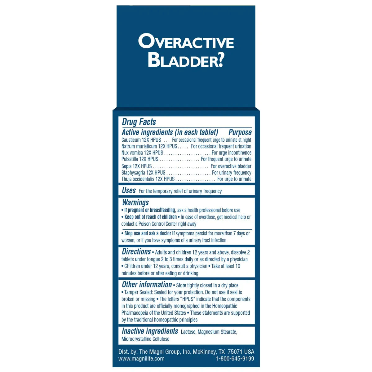Bladder Relief 125 ct.