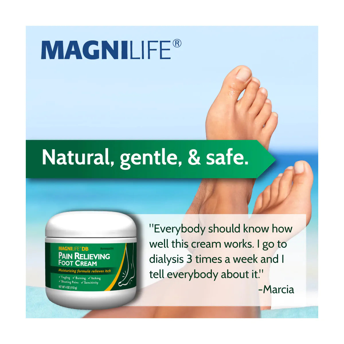 DB Pain Relieving Foot Cream