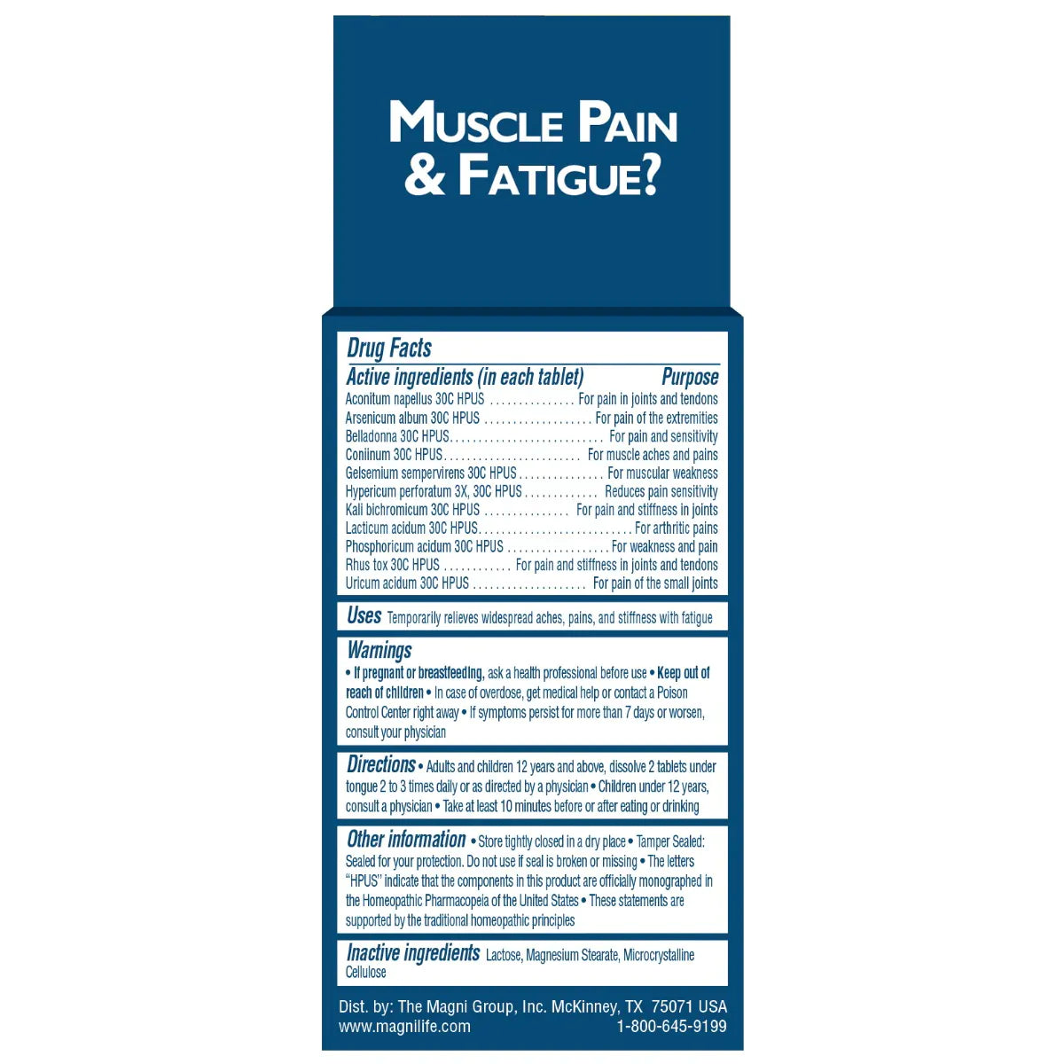 Pain & Fatigue Relief