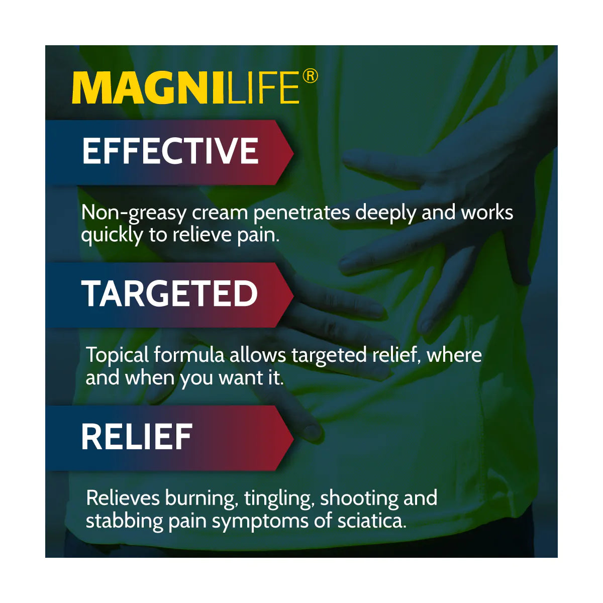 Leg & Back Pain Relief Cream