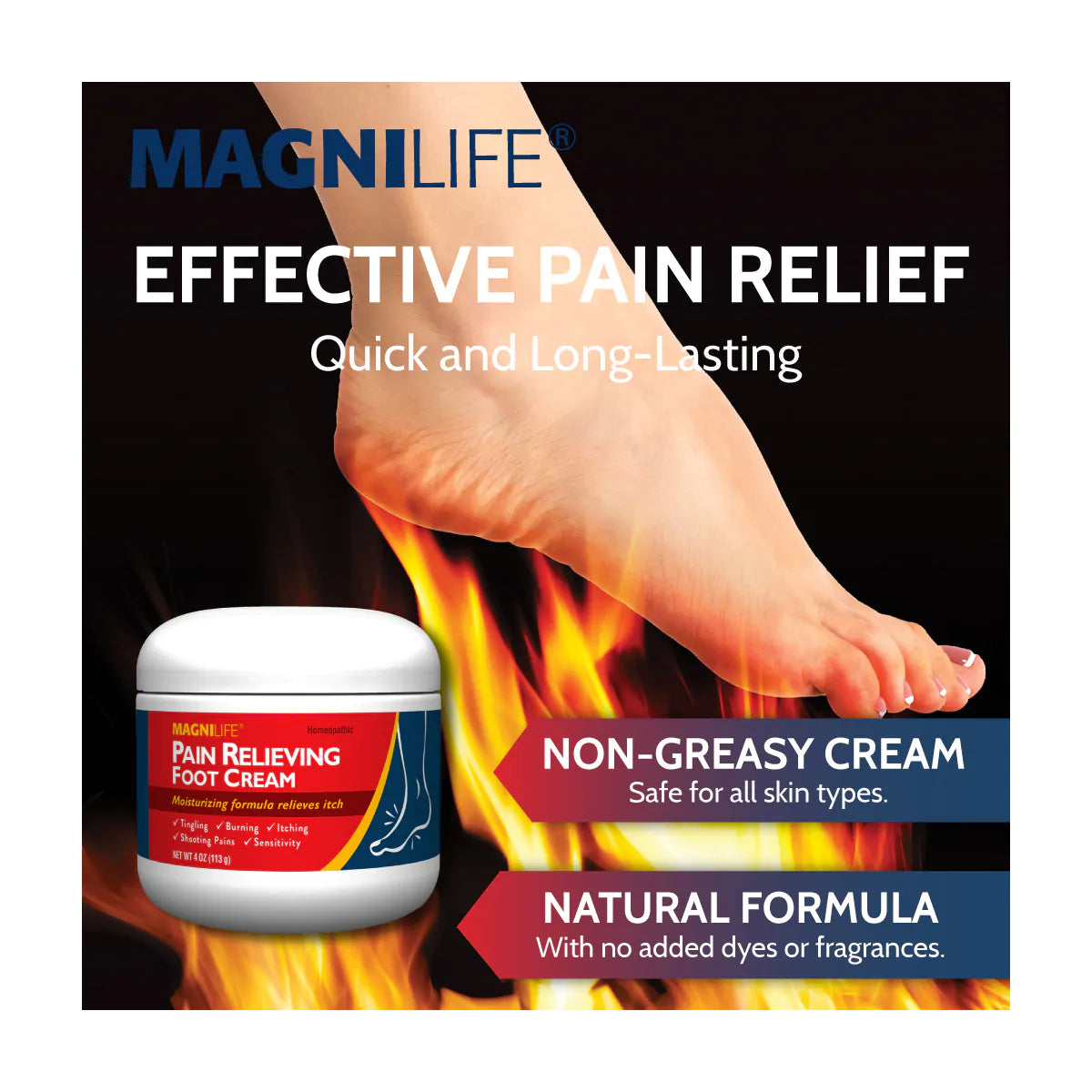 Pain Relieving Foot Cream