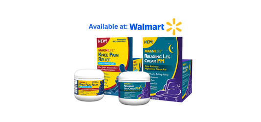 New at Walmart: Soothe Knee Pain & Restless Legs