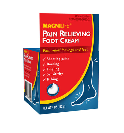 Pot de crème pour les pieds anti-douleur