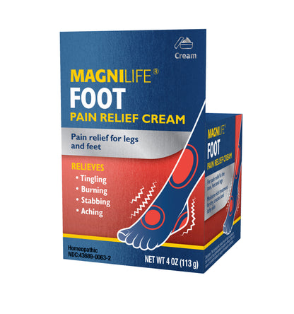 Pot de crème pour les pieds anti-douleur