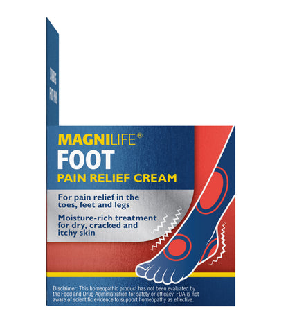 Pot de crème pour les pieds anti-douleur