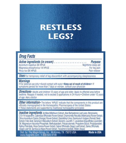 Crème Relaxante pour les Jambes