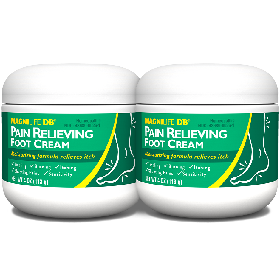 DB Pain Relieving Foot Cream Jar