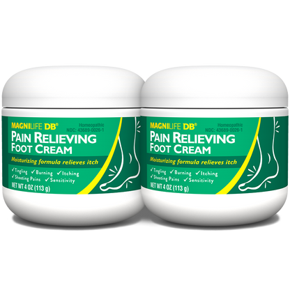 DB Pain Relieving Foot Cream Jar