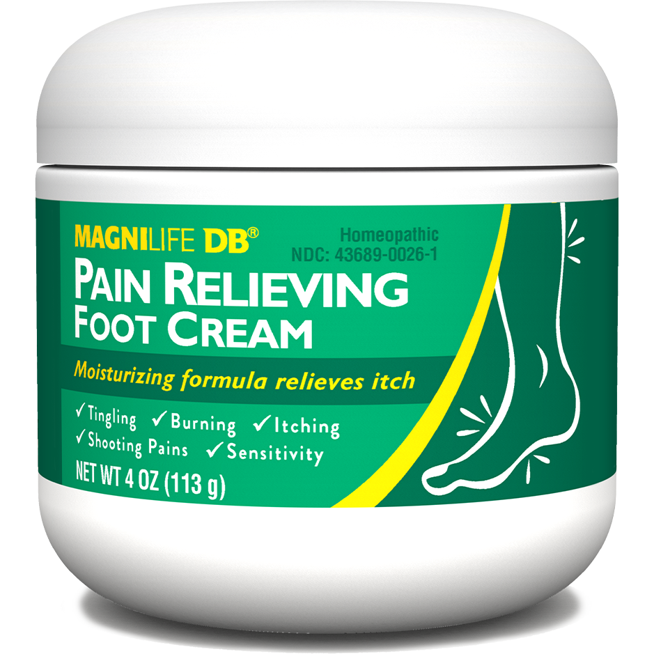 DB Pain Relieving Foot Cream Jar