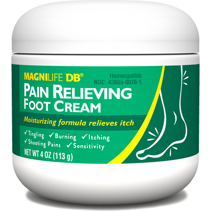 DB Pain Relieving Foot Cream Jar