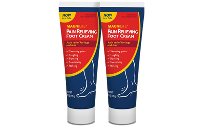 Crème pour les pieds anti-douleur 8 oz. Tube