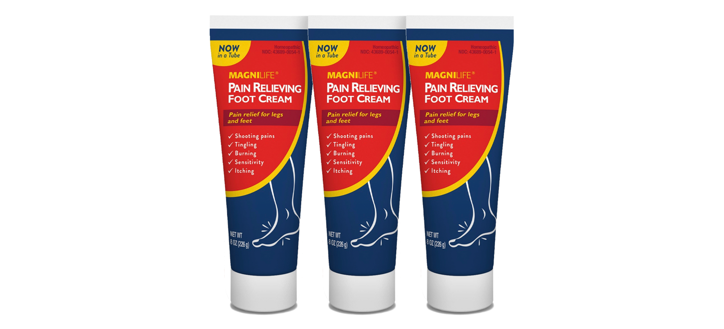 Crema para pies para aliviar el dolor 8 oz. Tubo