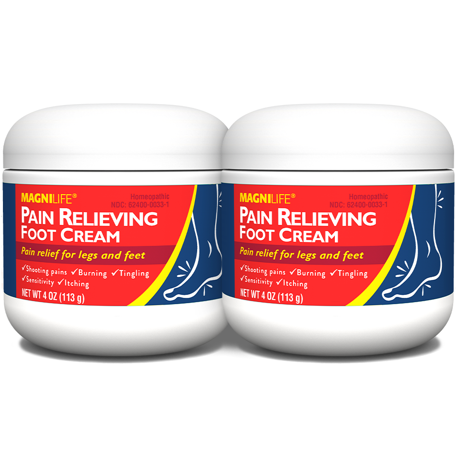 Pain Relieving Foot Cream Jar