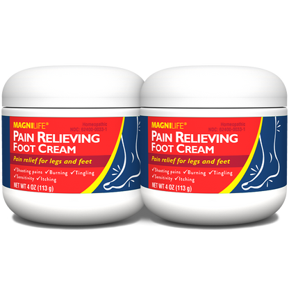 Pain Relieving Foot Cream Jar