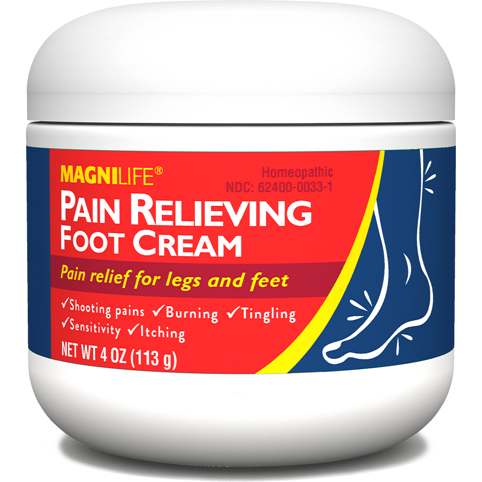 Pain Relieving Foot Cream Jar