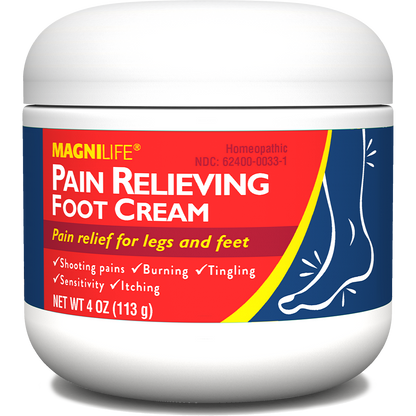 Pain Relieving Foot Cream Jar