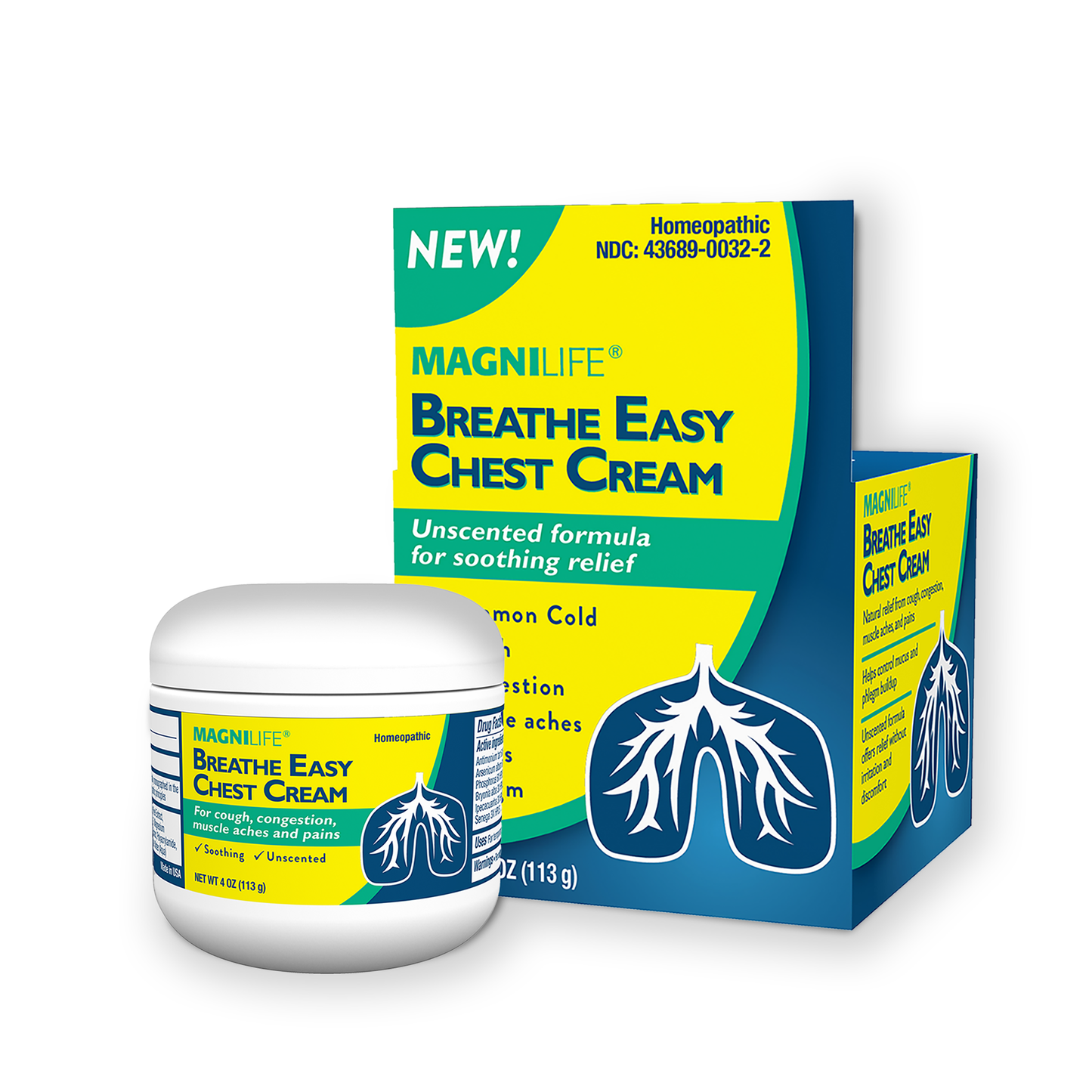 Crème pour la poitrine Breathe Easy