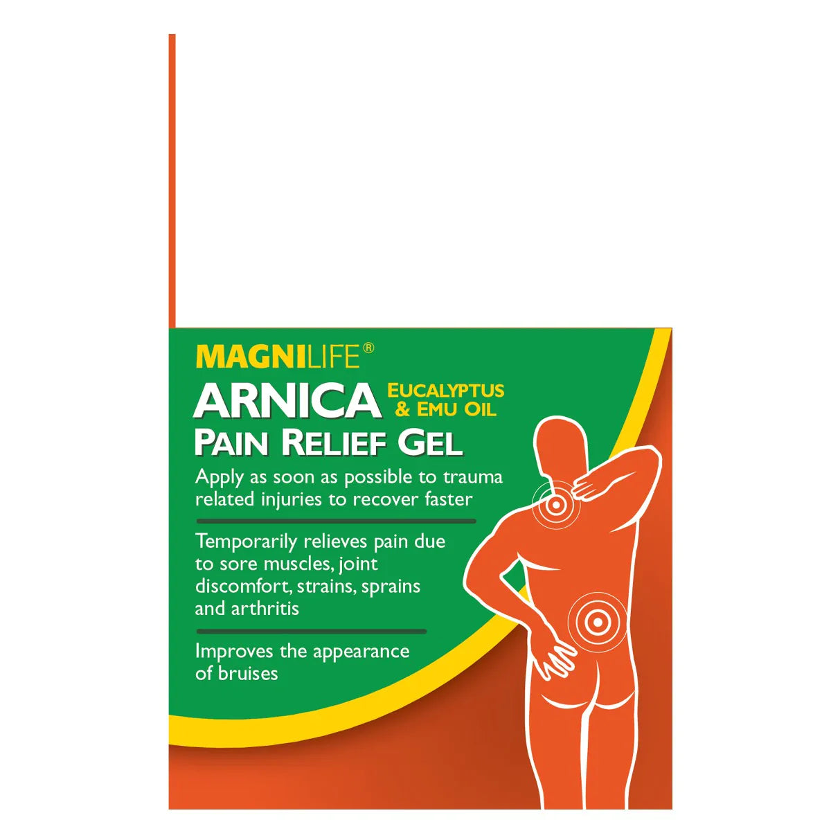 Gel para aliviar el dolor de árnica