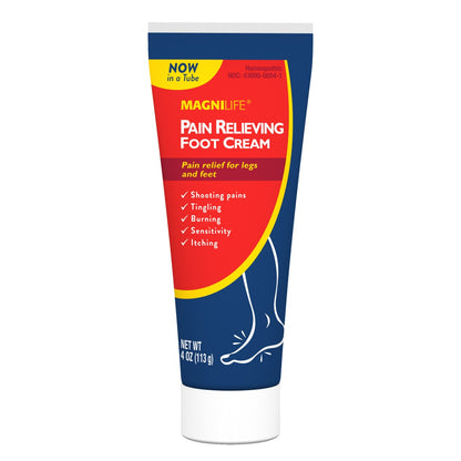 Crema para pies para aliviar el dolor 4 oz. Tubo