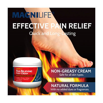 Pain Relieving Foot Cream Jar