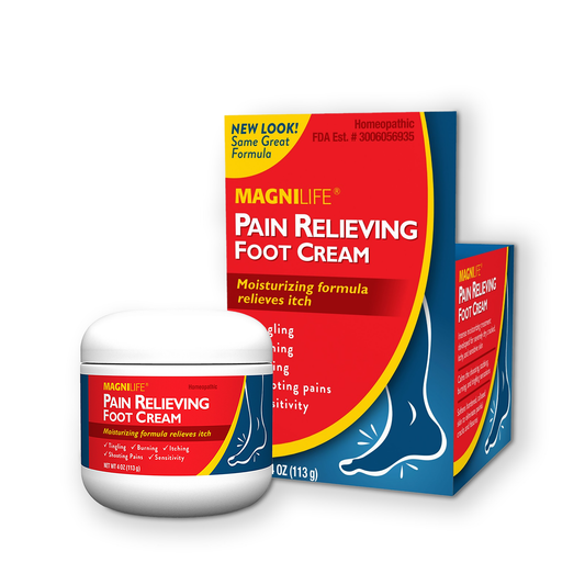 Pain Relieving Foot Cream Jar